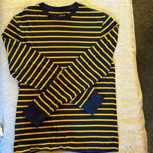 J. Crew Men Striped Crew Neck Tee
